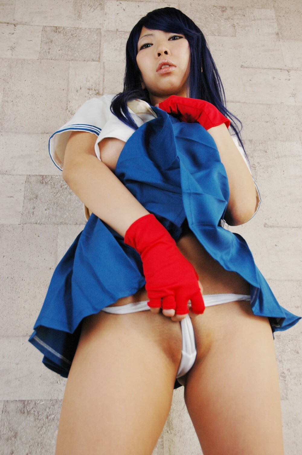 [Cosplay] Ikkitousen Big Boobs Kanu Unchou PART 4